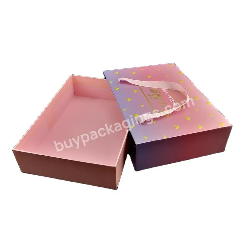 Custom wholesale drawer box clothing luxury drawer slide eyelash drawer paaging box