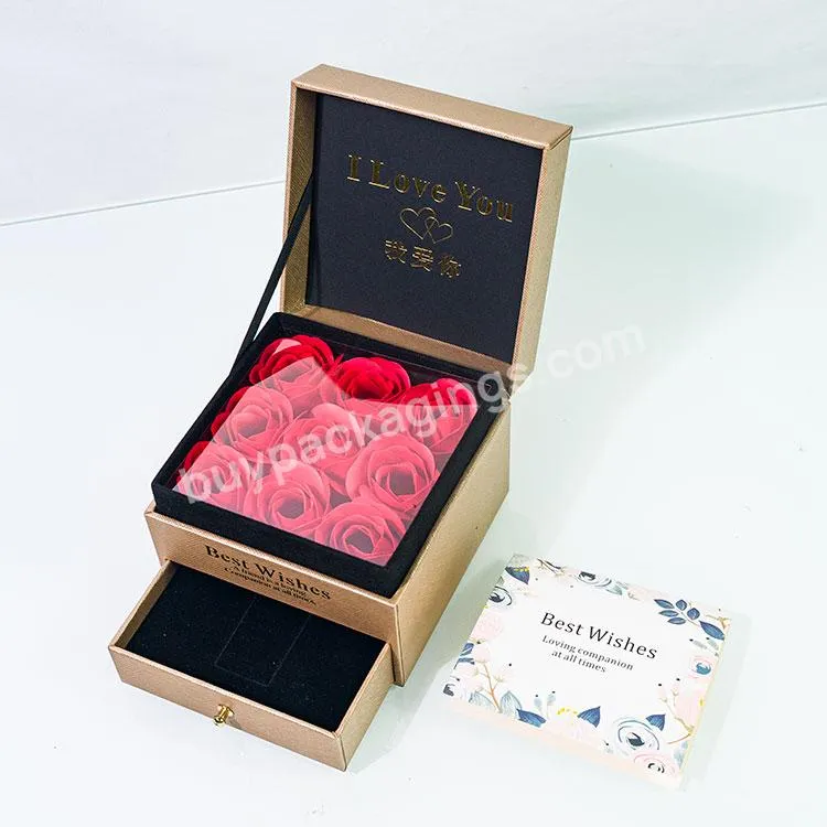 Customized 2023 Valentines Wedding Anniversary Preserved Floral Gift Box For Flowers - Buy Preserved Flower Box Customized Flower Boxes,Flower Packaging Box,Flower Boxes Handmade Preserved Flower Box.