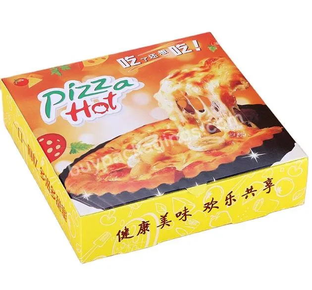 Customized Disposable Eco Friendly Take Out Takeaway Bakery Pizza Bento Sushi Food Catering Containers Packaging Paper Box - Buy Paper Pizza Box,Paper Disposable Pizza Box Big Size,Corrugated Kraft Paper Pizza Boxes.