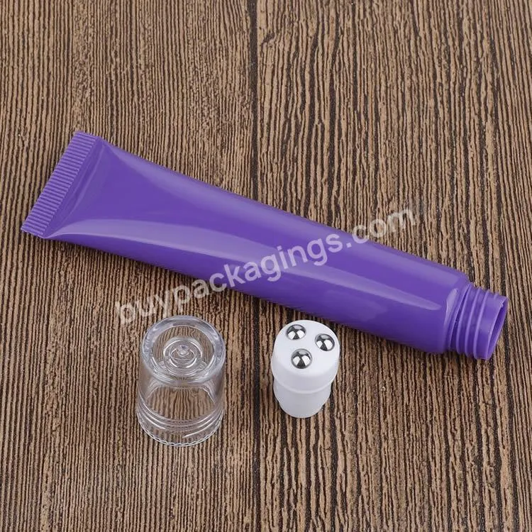 Customized Empty Soft Massage Roller Ball Sun Screen Cream Hand Lotion Essence Container Tube Cosmetic Packaging Plastic Tube - Buy Cosmetic Packaging For Lotions,Plastic Test Tube Packaging,Cosmetic Tubes Packaging.