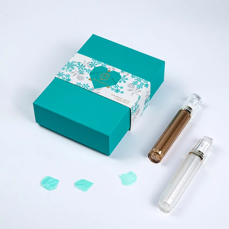 Customized Luxury Logo Cardboard Printed Cardboard Perfume Makeup Gift Cosmetic Gift Packaging Boxes