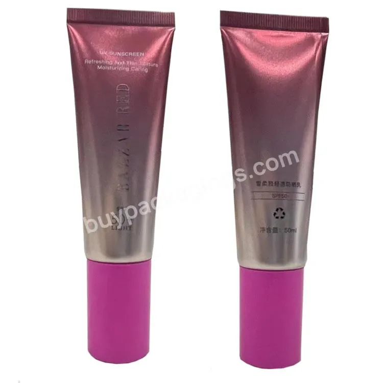 Customized Pe Empty Plastic Hose Printing Logo Skin Care Essential Oil Lotion Cosmetic Squeeze Tube Packaging With Vacuum Pump - Buy Fair And Lovely Bb Cream,Ecofriendly Cosmetic Packaging Luxury,Biodegradable Cosmetics Packaging Sets.