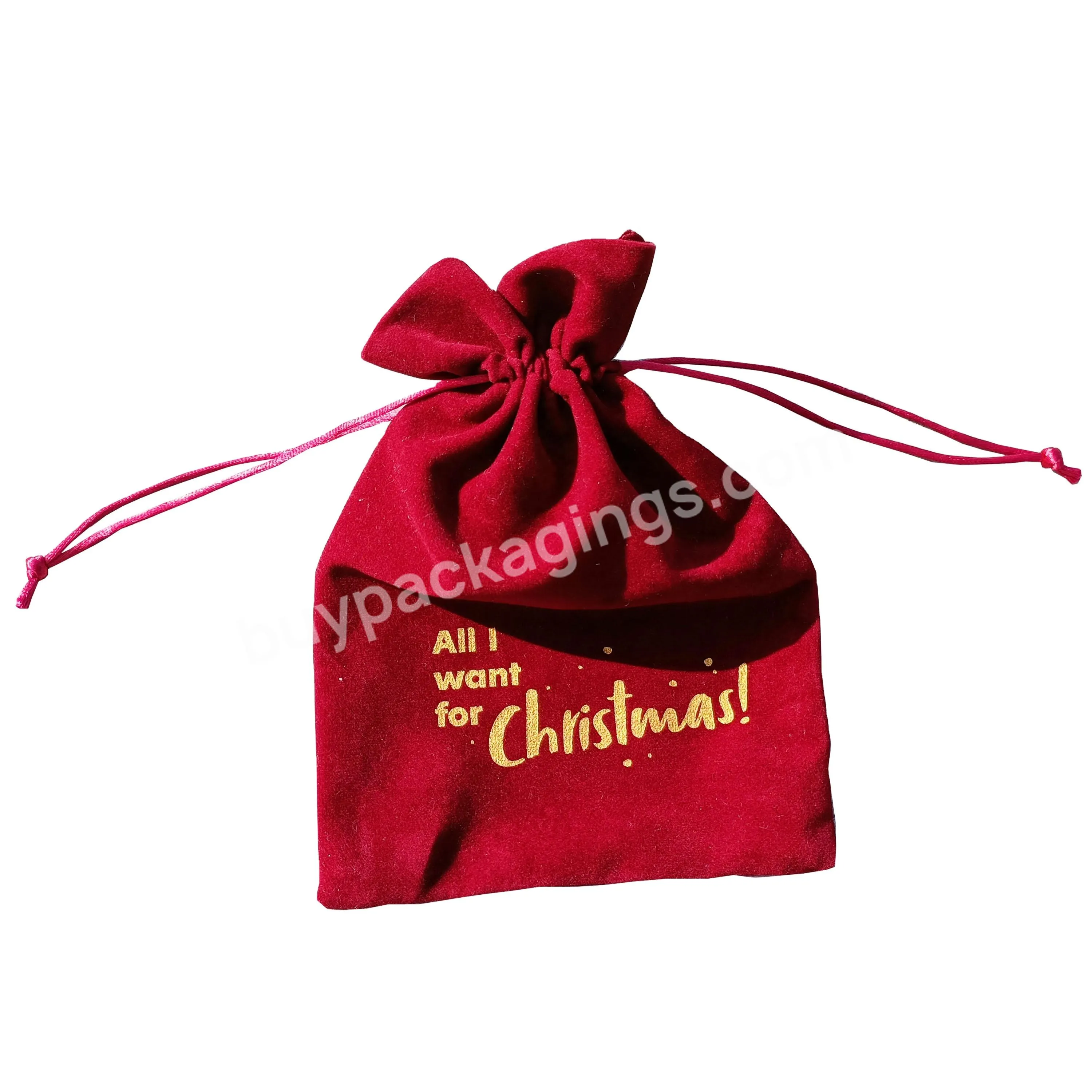Customized Pouches For Jewelry Packaging Organic Cotton Linen Drawstring Bag Suede Fabric Velvet Drawstring Bags