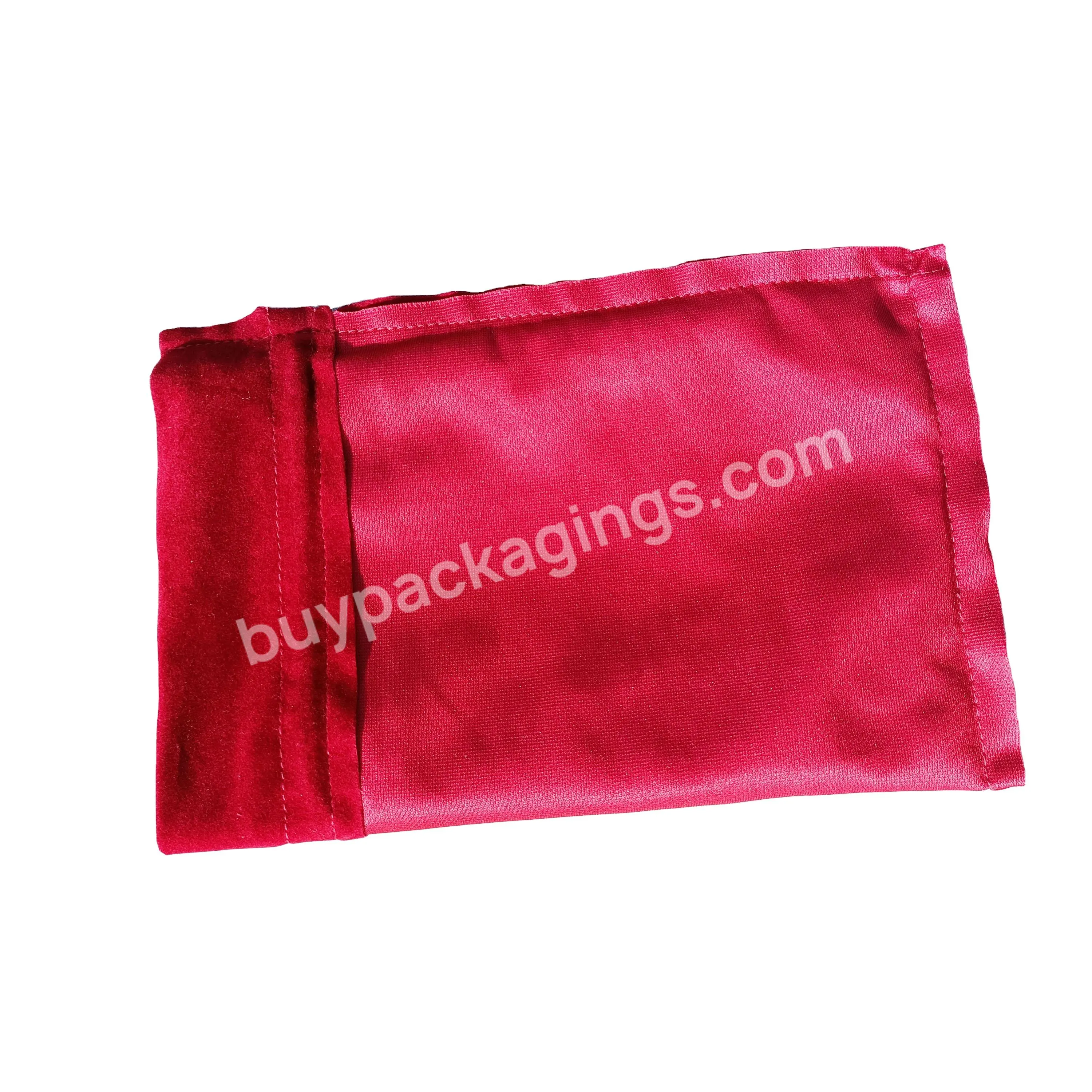 Customized Pouches For Jewelry Packaging Organic Cotton Linen Drawstring Bag Suede Fabric Velvet Drawstring Bags
