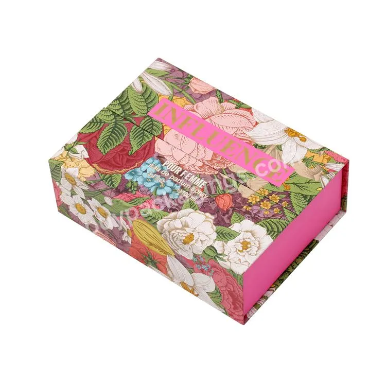 Customized Romantic Colorful Glossy Cardboard Valentine Gift Boxes With Custom Logo