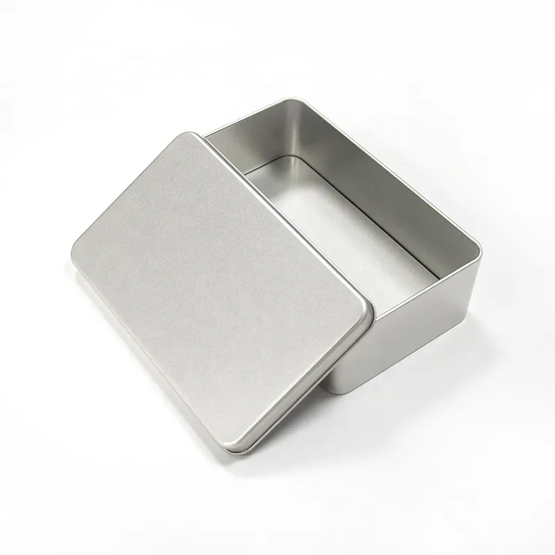 Customized square round food grade biscuit cookies metal cans candy tin box
