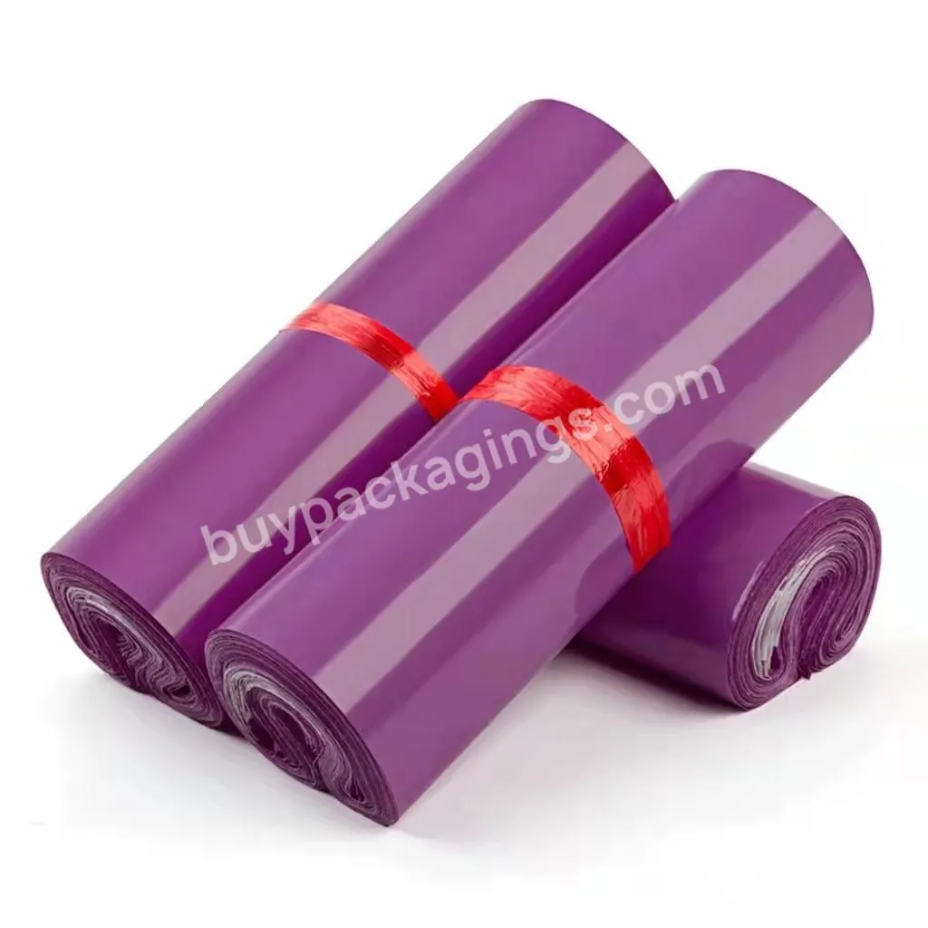 Degradable Pla Black Purple Multicolor Thick Ldpe Plastic Delivery Express Packing Post Envelope Shipping Mailer Bag - Buy Express Shipping Mailer Bags,Thick Express Bag,Express Packing Bag.