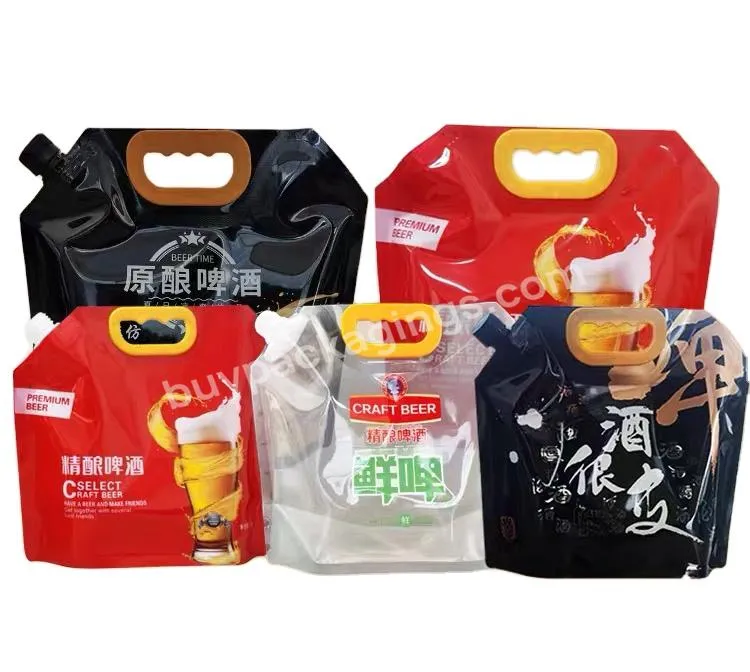 Drink Pouch With Spout Packaging Beverage Bag With Plastic Packaging Baby Food Spout Juice Pouch Bag - Buy Liquid Custom Drink Pouch Beverage Bag With Spout,Kraft Paper Spout Pouch,Liquid Clear Drink Stand Up Pouch With Spout 8 Oz.