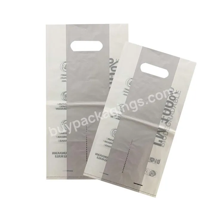 Eco Friendly Biodegradable Compostable Milk Tea Coffee Take Out Plastic Bag With Handles - Buy Take Out Plastic Bag,Take Out Plastic Tote Bags With Handles,Eco Friendly Take Out Bag.