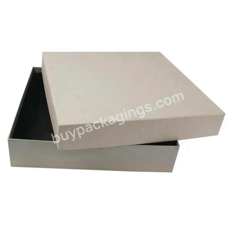 Eco-Friendly Biodegradable Underwear Box Lid And Base Box Dusting Truffle Lid And Base Gift Boxes