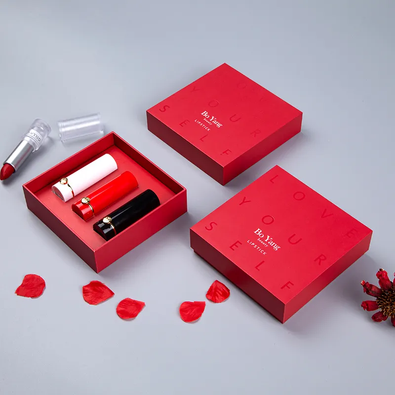 Eco Friendly Custom Luxury Logo Paper Printed Cardboard Makeup Cosmetic Gift Packaging Boxes