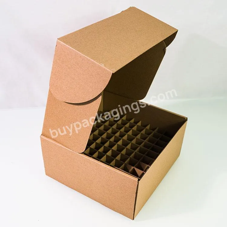 Eco-friendly Custom Mailer Box With Segments Folding Cardboard Boxes 100 Bottles Cell Boxes Dividers - Buy Cell Boxes,Eco Friendly Custom Mailer Box With Segments,Cardboard Bottle Boxes.