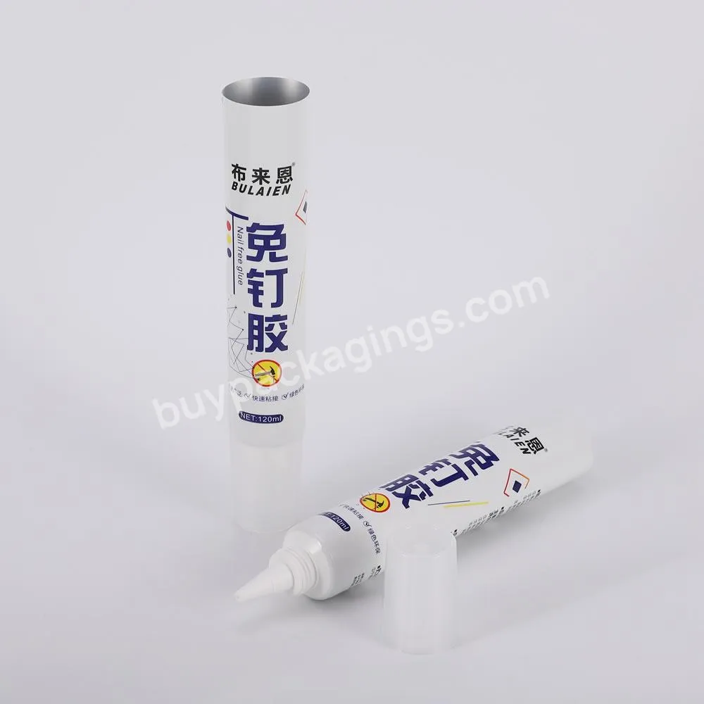 Factory Customized Empty Soft Aluminum Plastic Packaging Mini Tube Glue Water Tube Composite Tube Manufacturer - Buy Black Cosmetic Packaging Paper Tube,Cream Tube Packaging,Cosmetic Tubes Packaging.