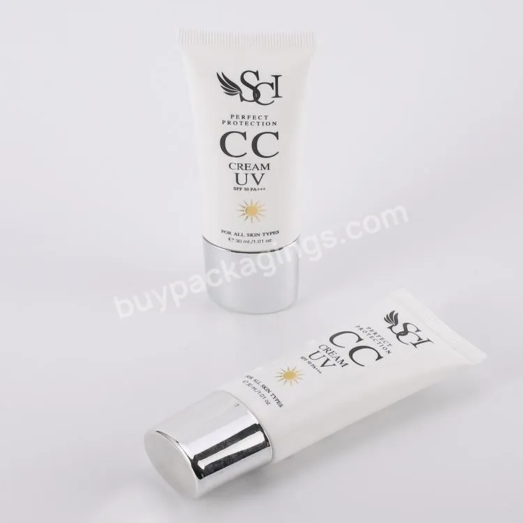 Factory Customized Oem/odm 30ml60ml Sunscreen Cream Lotion Massage Essential Oil Squeeze Plastic Pe Tube Cosmetic Packaging - Buy Bb Cream Tube Foundation Tube Big Tube,Black Cosmetic Packaging Paper Tube,Cosmetic Aluminum Packaging Tube.