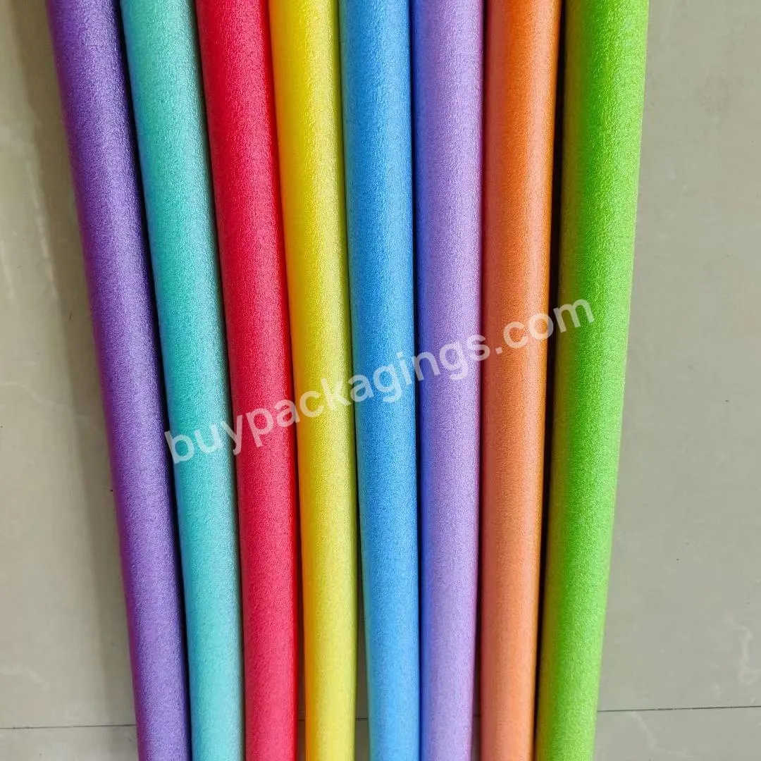 Factory Direct Epe Pearl Cotton Protective Edge Foam Tube Foam Protective Tube - Buy Foam Protection Pipe,Hollow Foam Edge Protection Pipe,Color Foam Tube.