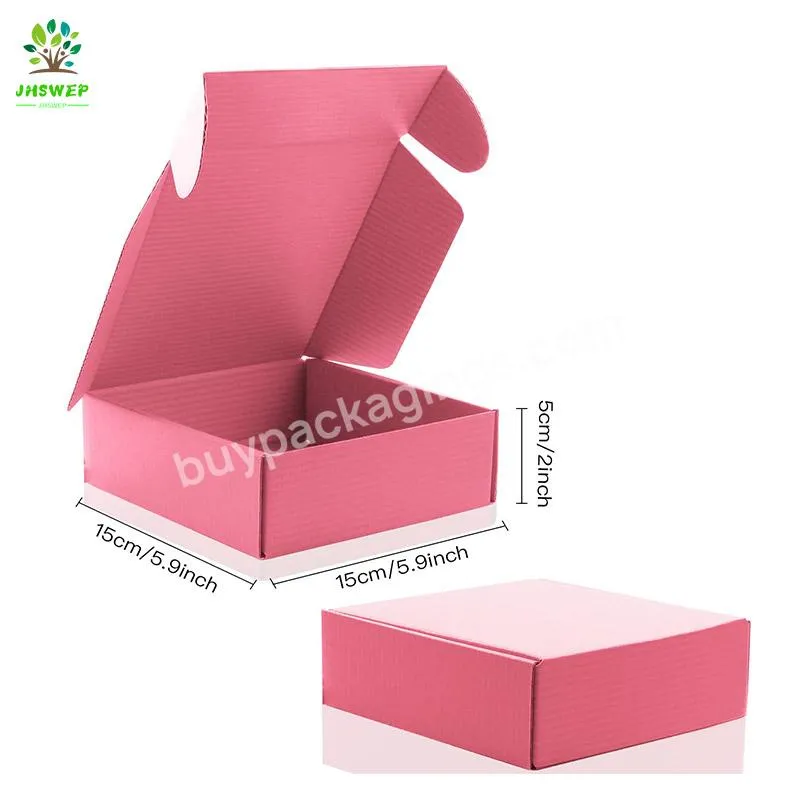 Factory Direct Price Shipping Box Pink 5.9*5.9*2 Inches Cardboard Packaging Boxes For Shipping - Buy 8x8x4 Shipping Box,Shipping Book Boxes,Packaging Boxes For Shipping.