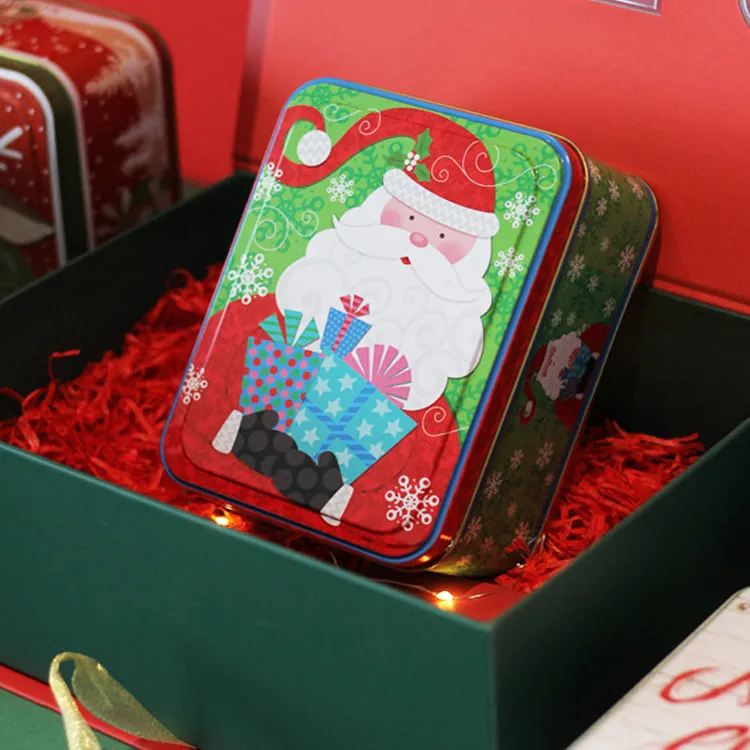 Factory screw top jerry gift candy christmas gift tin box