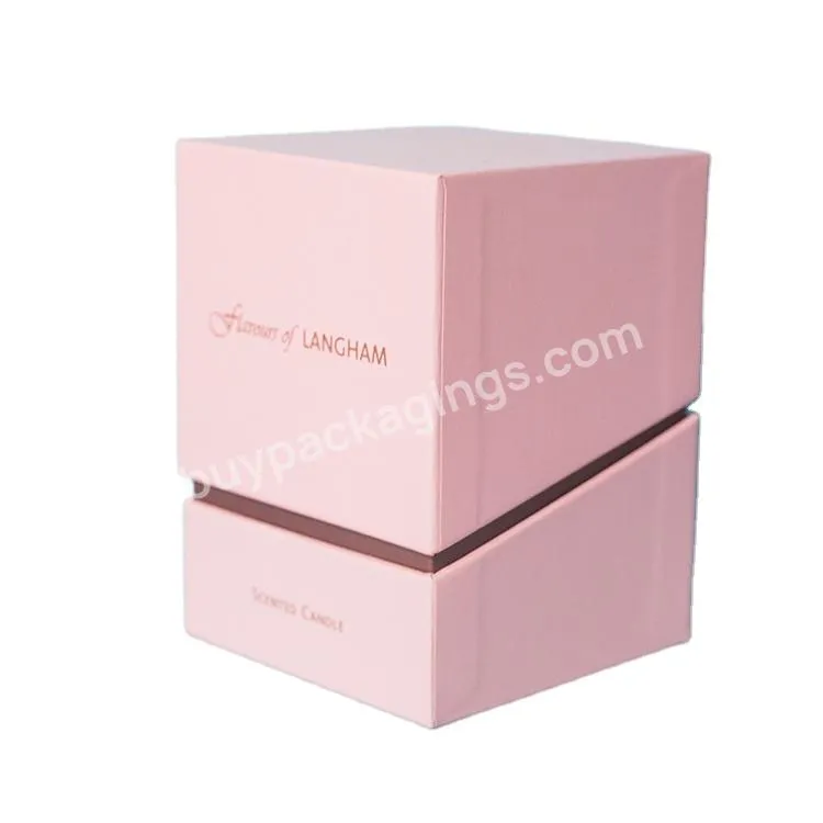 Fancy Design Luxury Candle Packaging Boxes With Golden Foiled Logo Candle Packaging - Buy Candle Boxes Packaging Luxury,Candle Packaging Boxes,Candle Packaging.