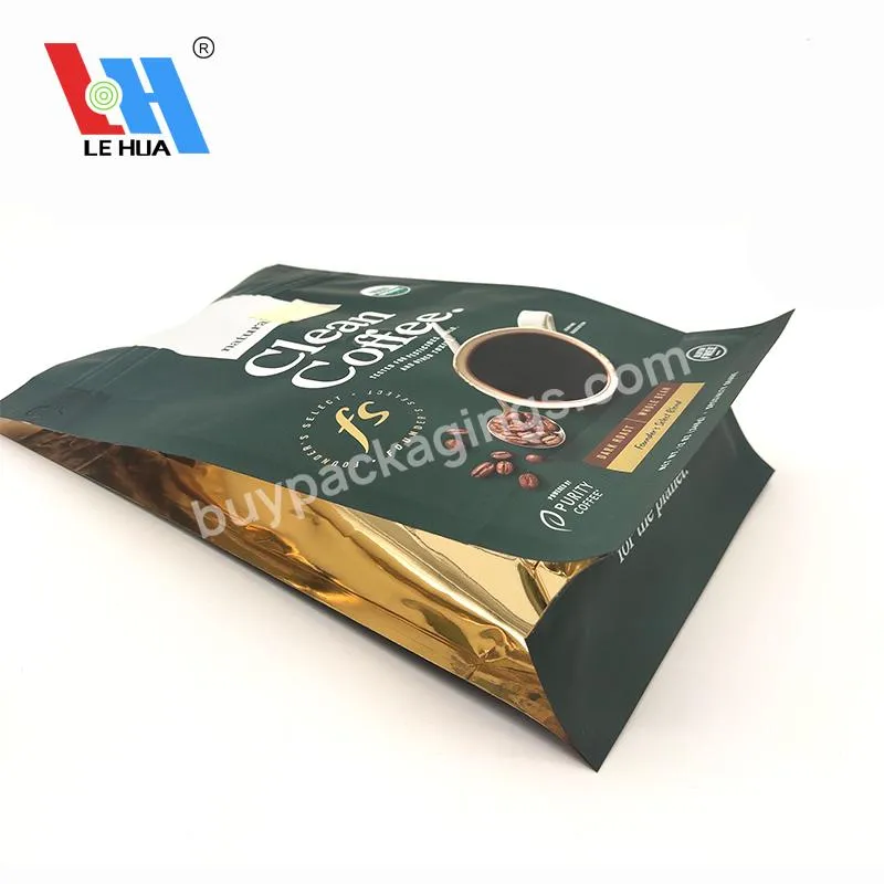 Flat Bottom Pouch Food Grade Laminated Gusset Packaging Stand Up Zip Lock Plastic Bags With Zipper - Buy 200g Zipper Flat Bottom Pouch Food Grade Laminated Packaging Stand Up Zip Lock Plastic Bags,Self Standing Plastic Food Packaging Bags,Stand Up Pl