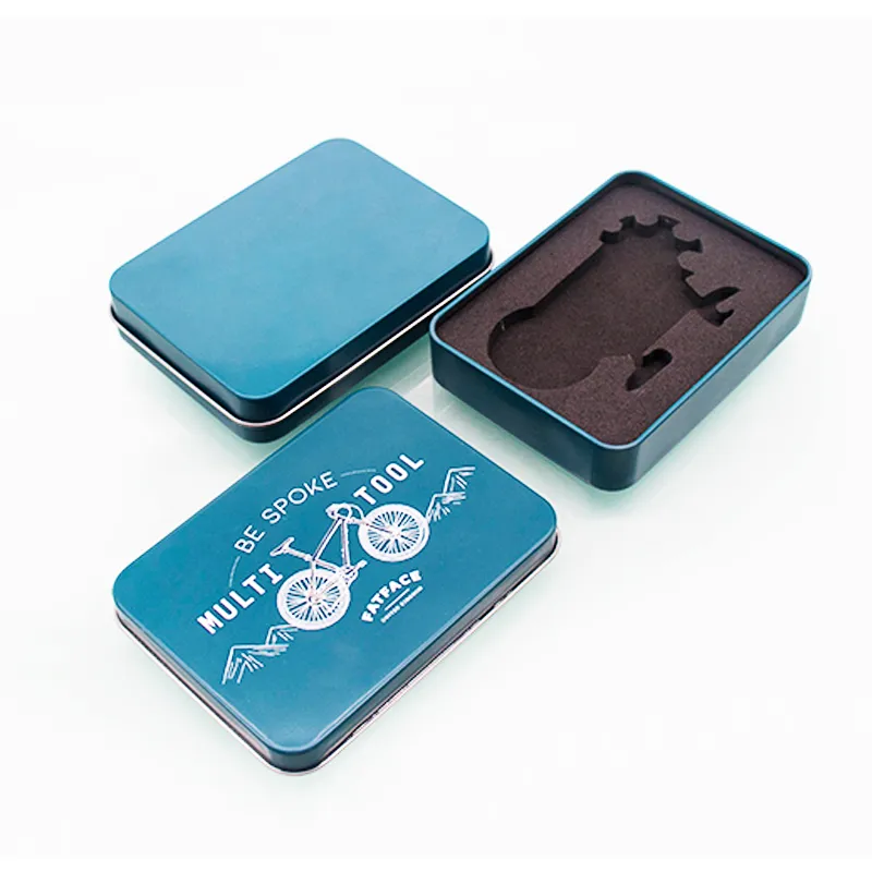 Free Sample OEM ODM Customizable screw top jerry gift tea face scream metal storage box