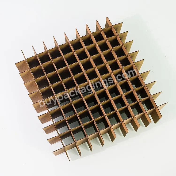 Freezer Storage Boxes Dividers Chipboard Boxes Inserts Flat 49 81 100 144 Cell Bottles Corrugated Cardboard Box With Dividers - Buy Cardboard Box,Chipboard Boxes,Bottle Dividers.