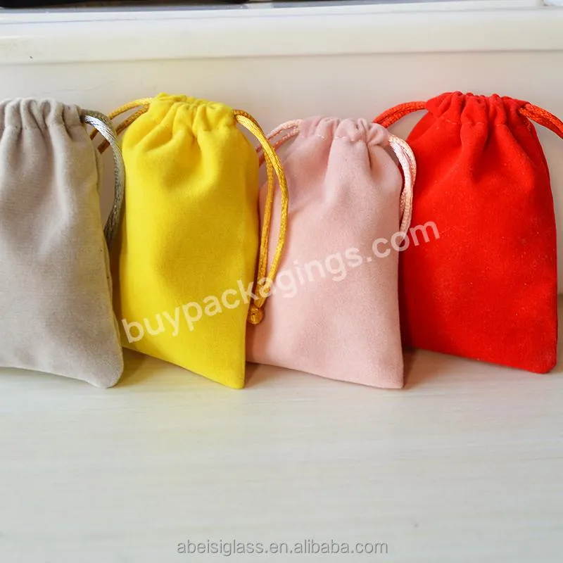 High End Custom Suede Velvet Fabric Drawstring Pouches Small Gift Perfume Storage Jewelry Packing Bags With - Buy Jewelry Packaging Bag,Jewelry Microfiber Pouch,Microfiber Jewelry Pouch With Logo Jewelry Pouch Bag With Insert Velvet Jewelry Pouch Wit