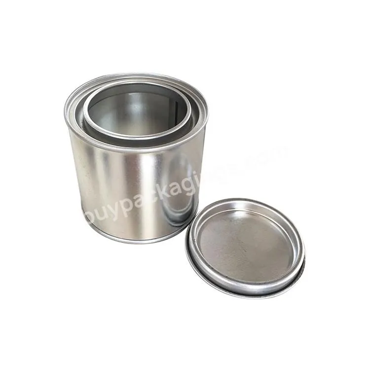 High Quality Cylindrical Shape 250ml Tin Can With Lever Lids For Paint Packaging - Buy 250ml Tin Can,250ml Paint Packaging Tin Can,High Quality Tin Can With Lever Lids.