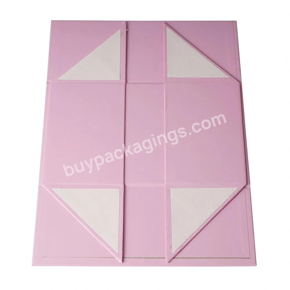 High Quality Gift Paper Packaging Folding Box with Magnetic Lid