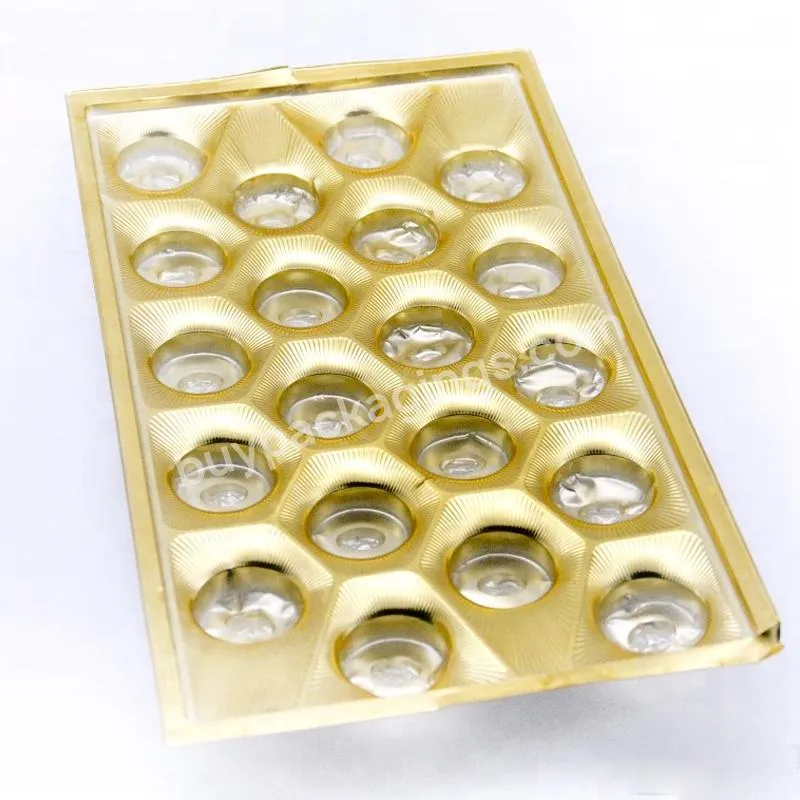 High Quality Plastic Blister Food Chocolate Packaging Insert Tray - Buy Chocolate Tray,Blister Tray,Plastic Chocolate Tray.