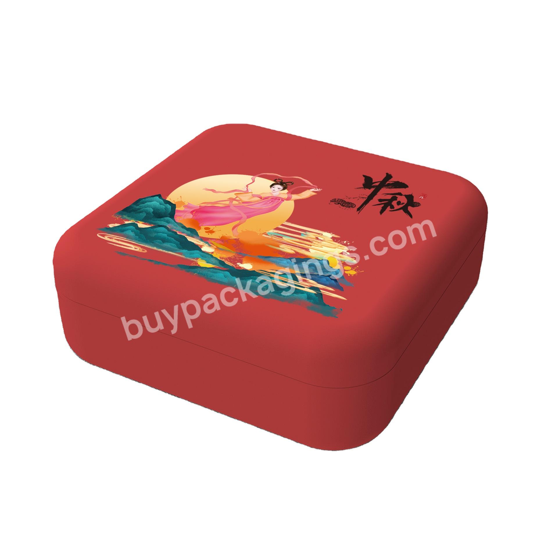 High Quality Red Biodegradable Custom Wholesale Embossing Pulp Molded Process Type Paper Box Packaging - Buy Snack Cake Pan Environmental Protection,Compartment Disposable Food Tray,Custom Cosmetic Luxury Full Color Packing Box Printing Printed Boxes