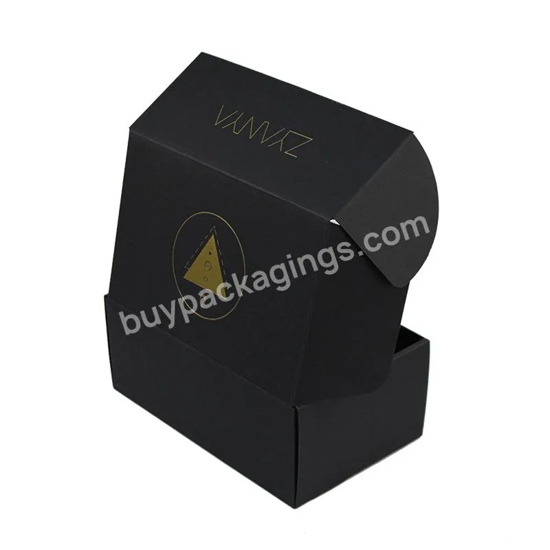 Hot Custom Dress Shoe Clothing Black Packaging Mailer Box Fold Corrugated Cardboard Paper Baby Gift Shipping Box With Print Logo - Buy High Quality And Moderate Price Paper Gift Box,Clothes Shipping Mailer Box,Gift Box Mailer Box For Food Apparel Ele