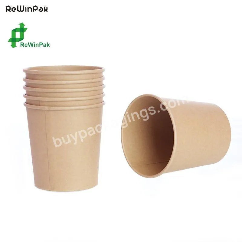 Hot Selling Bamboo Bowl Disposable Soup Container With Double Layers Lid Paper Lid With 4 Air Vent Hole