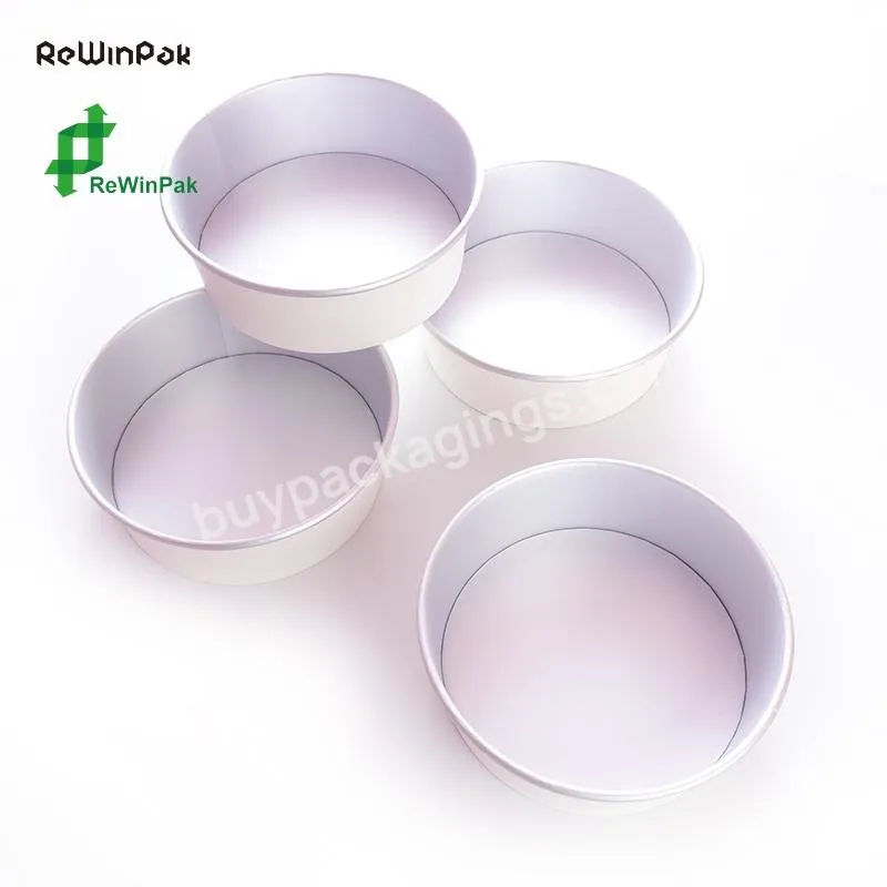 Hot Selling Custom High Quality Disposable Aluminum Foil Paper Bowl Thick Lunch Salad Fruit Takeaway White Paper Bowl
