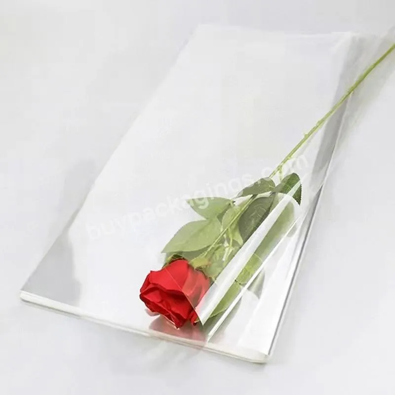 Jaywood Flower Paper Transparent Cellophane Roll Dust-proof And Packaging Bouquet Puree Wrapping Paper Florist Wholesale - Buy Flower Wrapping Paper,Cellophane Paper,Flower Packaging Paper.