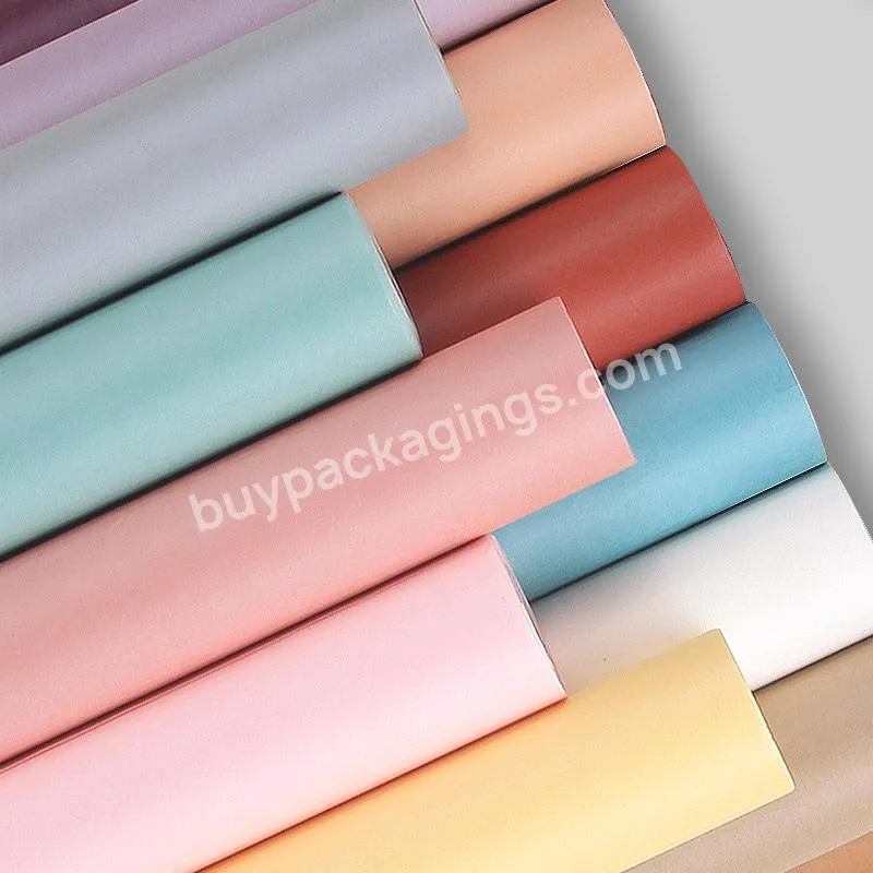 Joywood Best Selling Florist Supplies Waterproof Korean Wrapping Paper For Flower - Buy Flower Wrapping Paper,Wrapping Paper For Flowers,Korean Flower Wrapping Paper.