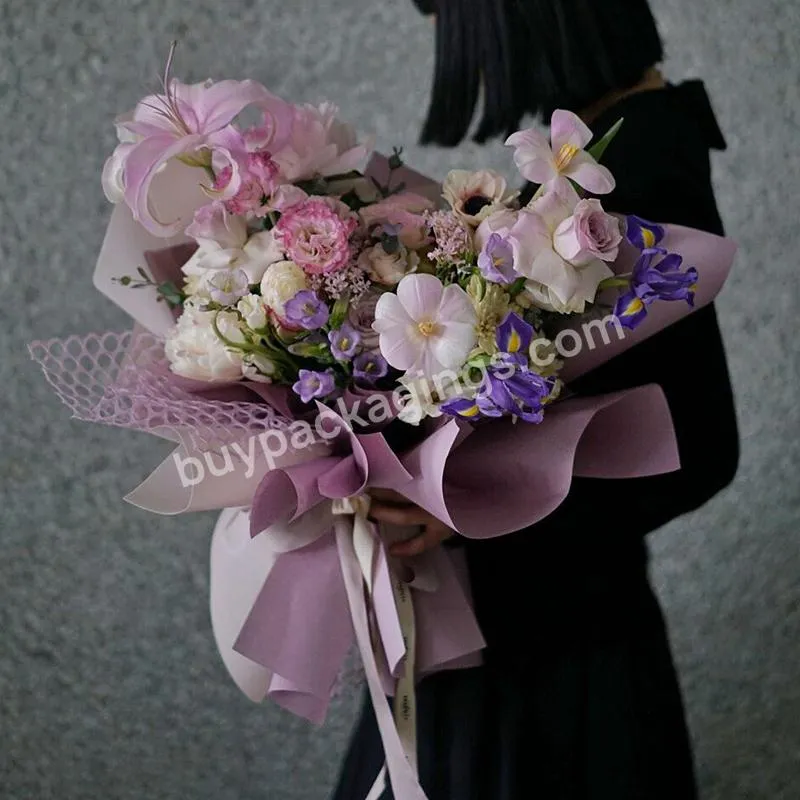 Joywood Best Selling Florist Supplies Waterproof Korean Wrapping Paper For Flower