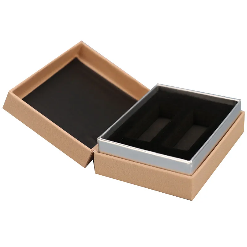 Kraft paper jewelry box jewelry packaging box and pouch cheap jewelry box