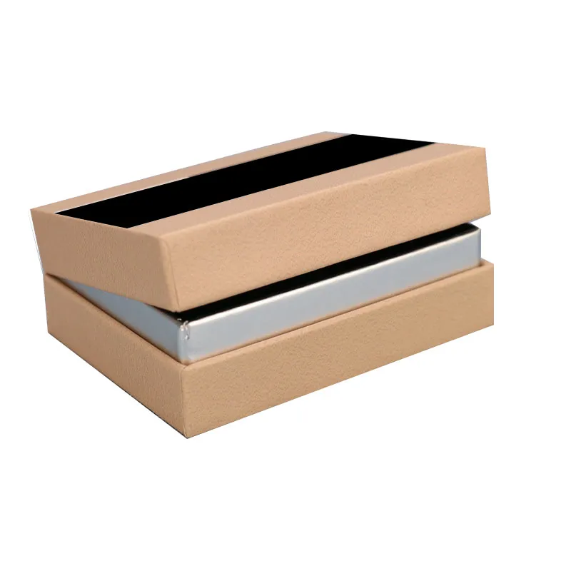 Kraft paper jewelry box jewelry packaging box and pouch cheap jewelry box