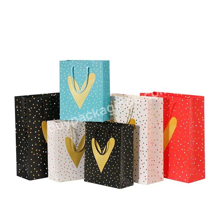 Luxury Return Wedding Paper Hotel Gift Favor Bags Gift With Logo Print Custom