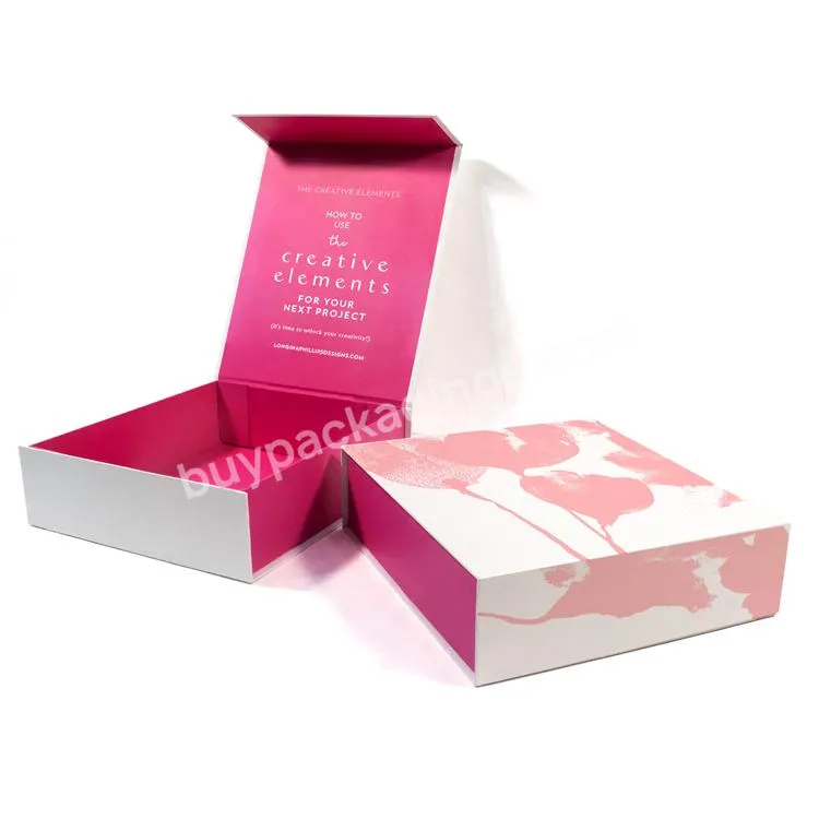 Luxury Wholesale Flat Pack Folding Cardboard Paper Box Ribbon Closures Foldable Packaging Gift Boxes With Magnetic Lid - Buy Gift Box,Factory Magnetic Box Packaging Box Magnetic Gift Box With Ribbon Packaging Boxes Magnet Box,Factory Bespoke Logo Bla