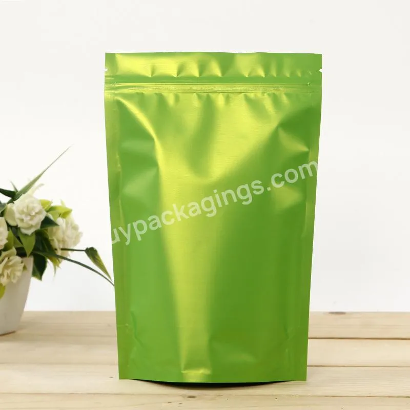 Mannufactuer Factory Price Wholesale Nuts Packaging Bag Metalized Zipper Pouch With Zip Lock - Buy Small Zipper Food Bag,Matte Black Package Stand Up Pouch,Plastic Packaging For Nuts.