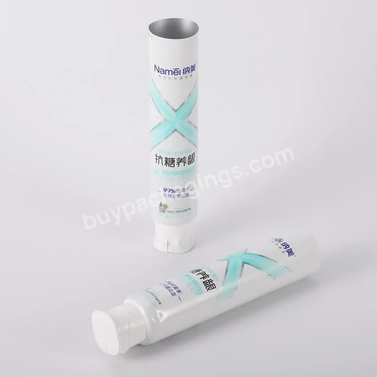 Manufacture Customized Empty Toothpaste Tube Packaging Aluminum Plastic Tube For Toothpaste Packaging Tubes - Buy Toothpaste Tubes Packaging,Empty Aluminum Laminated Tube,Packaging Plastic Tubes Customized.