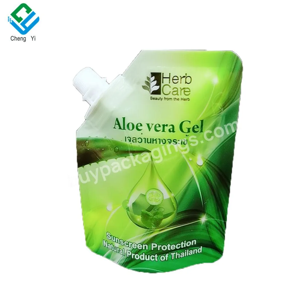 Manufacture High Quality Laminate Moisture Proof Stand Up Pouch With Spout Plastic Bags For Facial Packaging - Buy 1oz 60ml Waterproof Stand Up Spout Pouch With Nozzle Customized Printing Spray Bag Whitening Mask Bag,Chinese Supplier Laminated Alumin