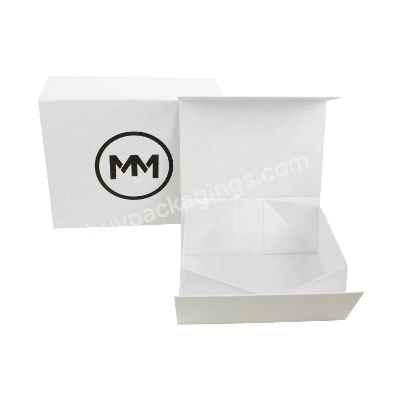Manufactured Foldable Paper Packaging Box Custom Gift Boxes For Clothing