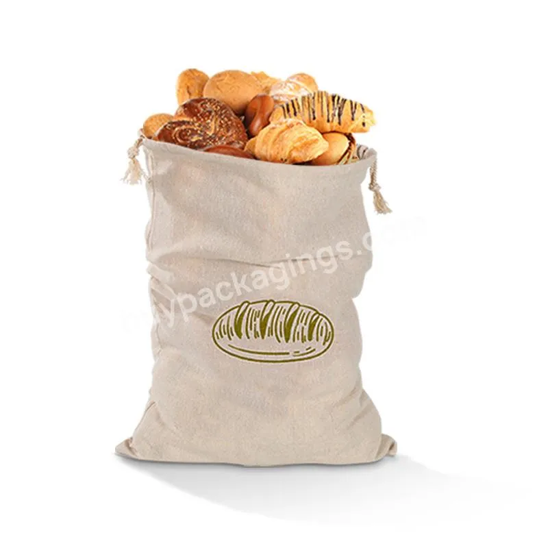 Manufacturers Amazon Hot Selling Eco Friendly Linen Bread Bag Reusable Baguette String Cotton Bundle Mouth Bag For Food - Buy Plain Tote Bag Cotton With Logo Printing,Cotton Wine Bags,Scottish Cotton Bags.
