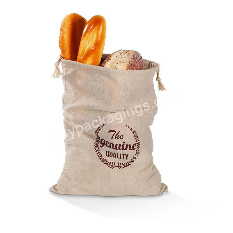 Manufacturers Amazon Hot Selling Eco Friendly Linen Bread Bag Reusable Baguette String Cotton Bundle Mouth Bag For Food - Buy Plain Tote Bag Cotton With Logo Printing,Cotton Wine Bags,Scottish Cotton Bags.