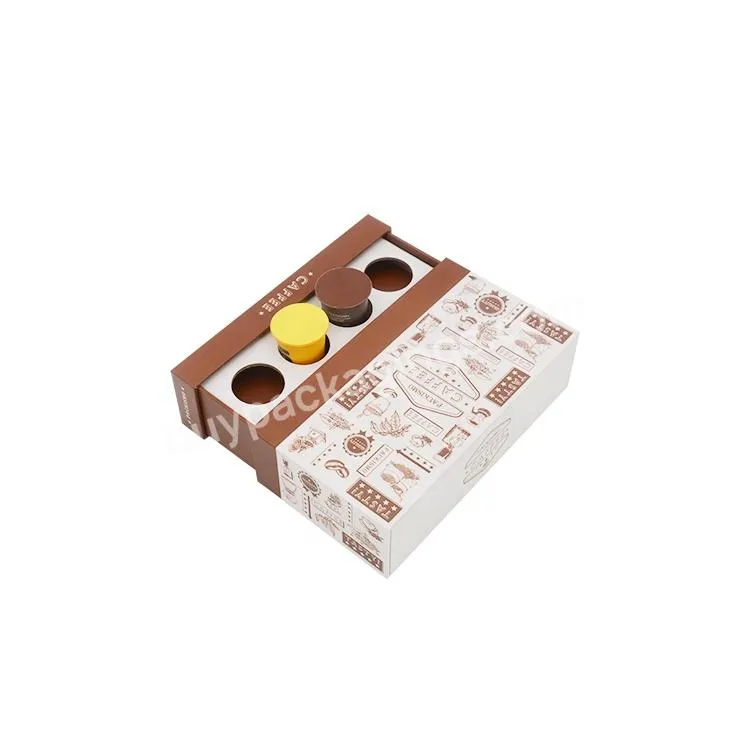 New design free lift coffee packaging drawer type paper Coffee bean packing gift box gift boxes