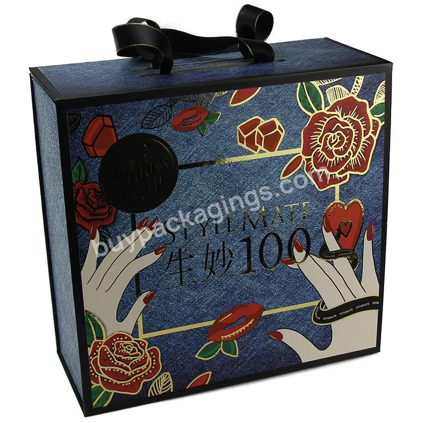New Product Paaging Custom Wholesale Retail Folding Box For Gift