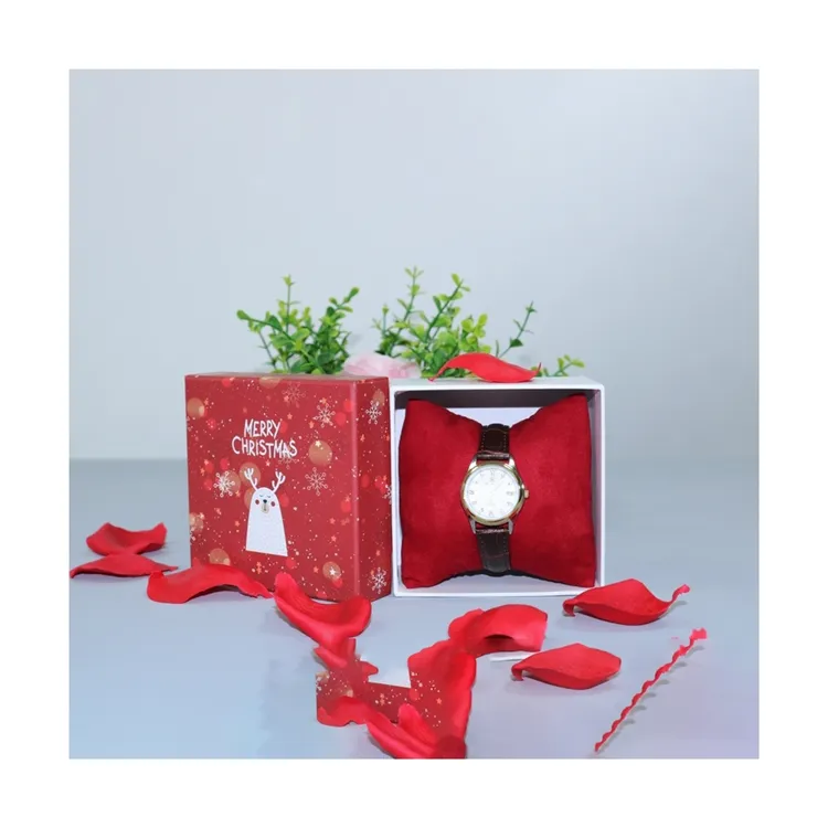 New Style Modern Cardboard Packaging Jewelry Gift Christmas Package Box