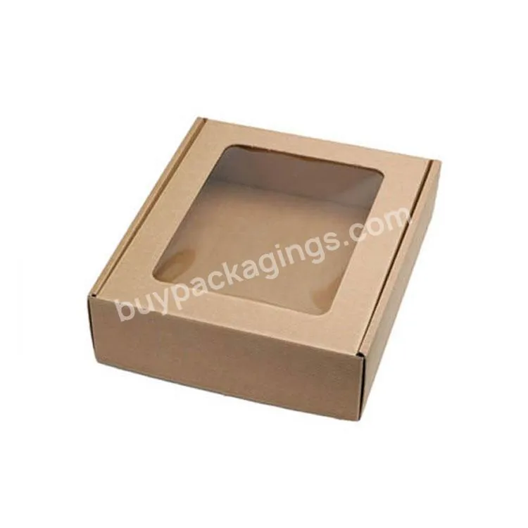 One-piece Box Pizza Style Folding Carton Boxes Low Moq Custom Window Mailer Black - Buy Folding Boxes,One-piece Box,Die Cut Mailer With Insert.